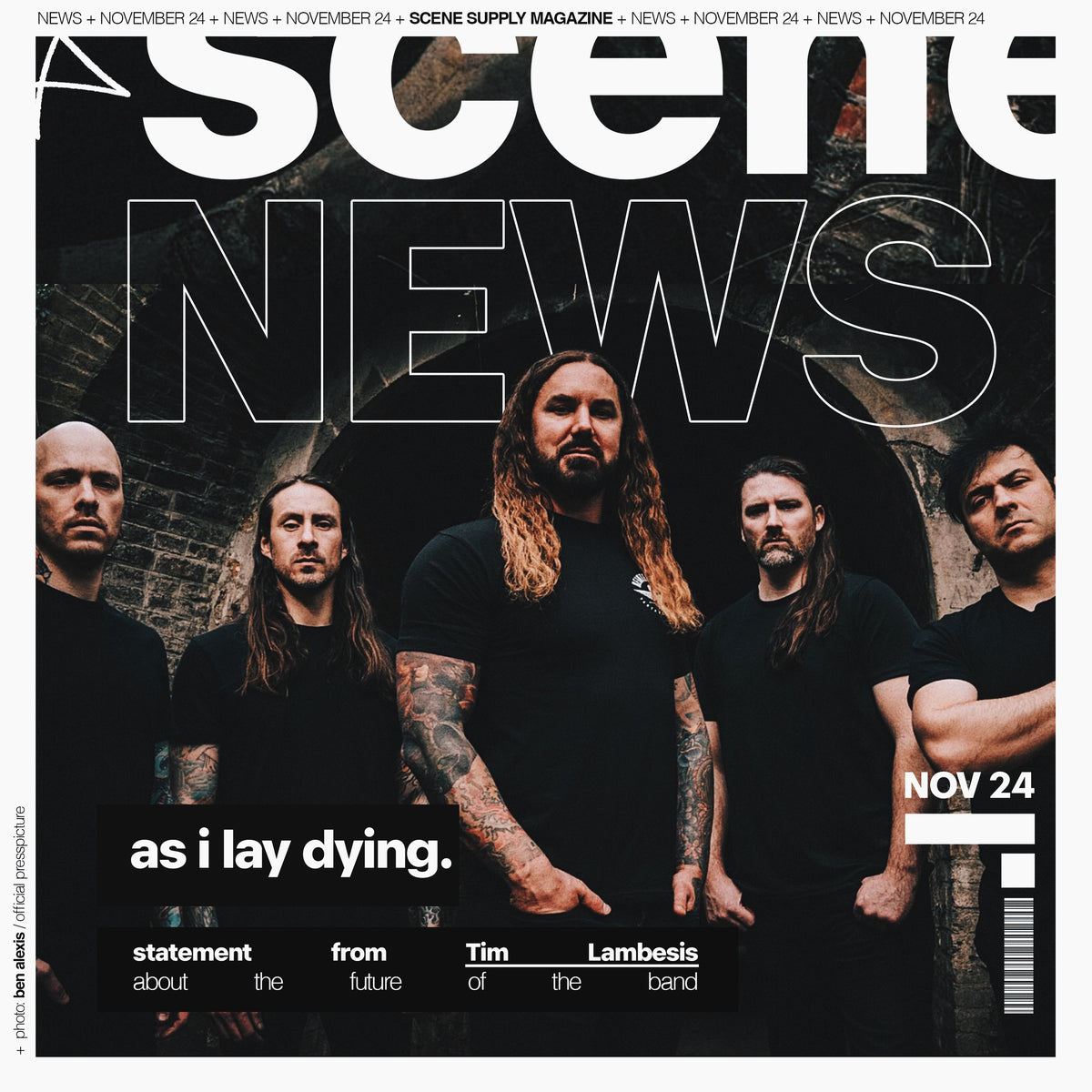 As I Lay Dying - Statement about the future of the band