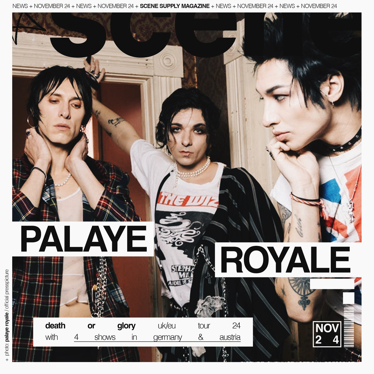 Palaye Royale - Death or Glory UK/EU Tour 24 with Shows in DE & AT