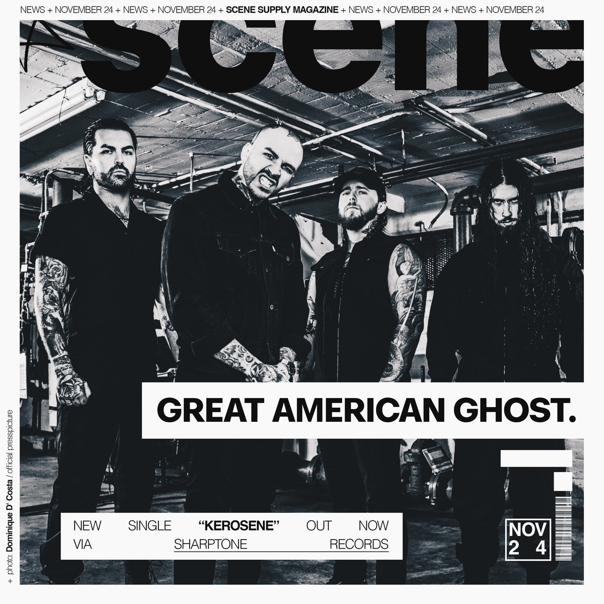 Great American Ghost - New Single "Kerosene" out now 